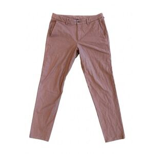Lululemon Pants Mens Earth Dye Pink Sz34x32 Commission Slim Comfy Ash Rose